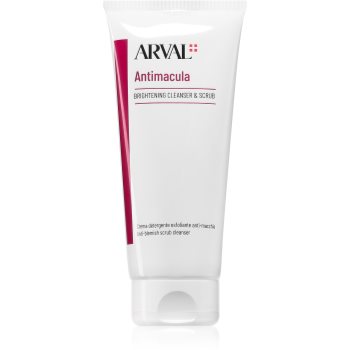 Arval Antimacula Brightening Cleanser & Scrub crema exfolianta pentru curatare pentru o piele mai luminoasa - imagine 2